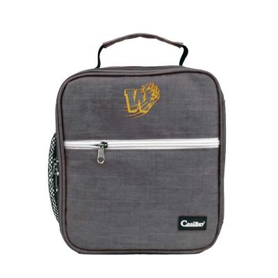 China Portable Colorful Lunch Bag Insulated Cooler Bag Custom With Logo For Picnic for sale