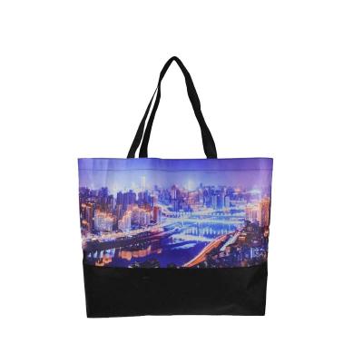 China Good Product Handled Popular Non Woven Shopping Bag With Logo for sale