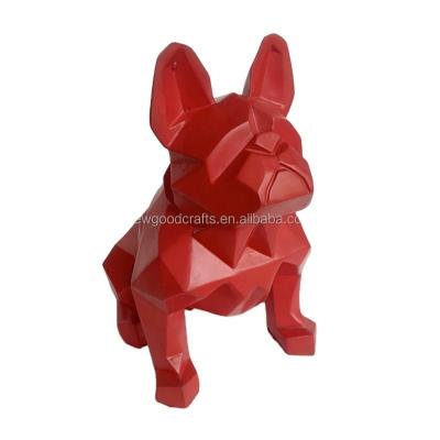 China Traditional Decorative Dog Sculpture for Garden or Home Decor - Outdoor Statue French Bulldog for sale