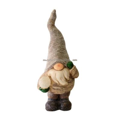 China Worldwide Christmas Garden Gnome Statue, Christmas Yard Gnome Ornament Gift for Outdoor Patio Lawn Porch Christmas Gnomes Decorations for sale