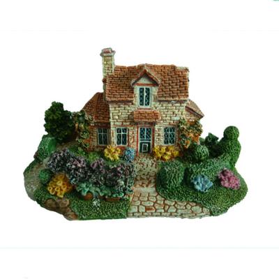 China Worldwide Miniature Fairy Garden Cottage Landscape Decor Resin Crafts for sale