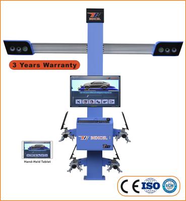 China Integrated  Wheel Alignment Equipment , 4 Wheel Four Cameras 3d Wheel Aligner for sale