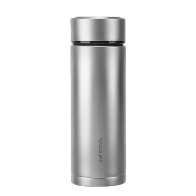 China TIANDLIFE 380ml Vacuum Flask Modern Parmur Insulated Titanium Water Bottle For Thermos Thermal For Sports Water Bottles for sale