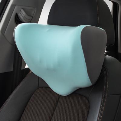 China Anti-Static Car Headrest Pillow Memory Foam Neck Support Pillow for sale