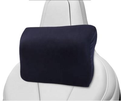 China Car Neck Pillow Support Head Memory Cotton Anti-Static Ergonomic Safe Motor Headrest for sale