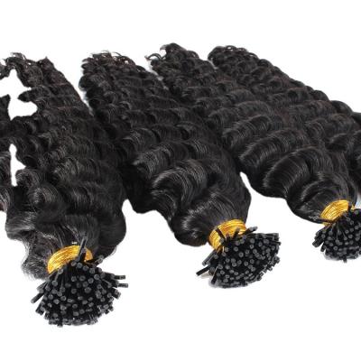 China Factory wholesale curly remy hair loop hair extension prebonding itip/utip/vtip/flat tip/nano ring hair extensions for sale