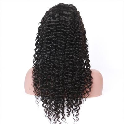 China Full Body Wave Headband Wig 100% Virgin Hair For Malaysian Curly Headband Wigs Cheap Color Women Glueless Machine Made Wig Half for sale