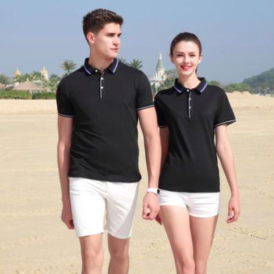 China Anti-wrinkle factory wholesale price custom stock various styles men polo t-shirts for women for sale