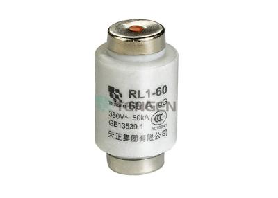 China Electrical Ceramic Screw Base Fuse RL1-200 380V 15A~200A High Capacity for sale