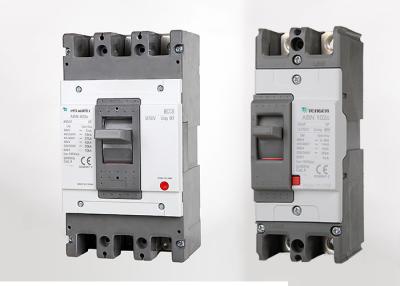 China DC 2 Pole / 3 Pole Moulded Case Miniature Circuit Breaker MCCB 100kA 500V 250V for sale