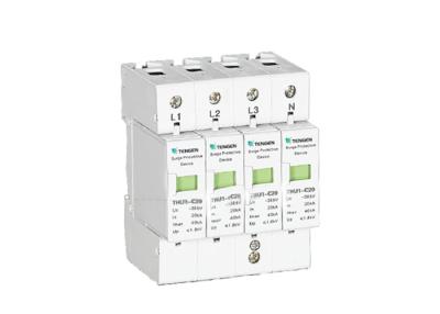 China 3 Phase / 4 Phase Surge Protection Device SPD Din Rail For High Rise Buildings for sale