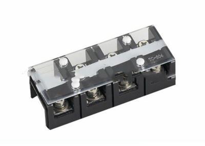 China TC Plastic Electrical Connector Terminal Block 600V 60 Amp 100 Amp 4 Position for sale