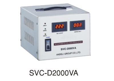 China 3P AC Volledige Automatisch van de Voltagestabilisator met LEIDENE Vertoning SVC-500VA 5000VA 10000VA Te koop