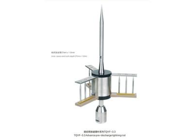 China Stevige Koperbliksemafleider met grote trekspanning, de Staven van de Bliksembescherming voor de Bouw/Huis Te koop