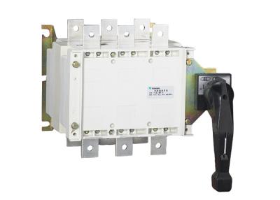 China 160A-1600A Changeover Load Isolation Switch , 3P 4P Double Throw Changeover Switch for sale