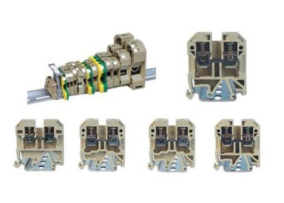 China Plug In Combined Rail Mounted Terminal Blocks , Quick Connect Terminal Block SAK/JXB for sale