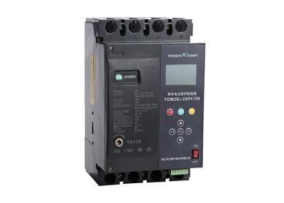 China Adjustable TGM2E2-Y 400v LCD Screen Molded Case Circuit Breaker for sale