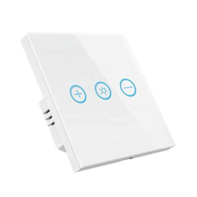 China 150w Eu ABS+PC dimmer switch home wifi tuya UK standard smart module wall switch for sale