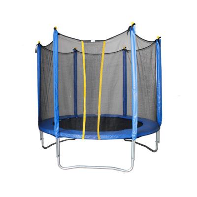 China With protective net Outdoor Trampoline Sales 8 FT 10 FT Trampoline With Enclosure For Kids Bungee Trampoline For Adults for sale