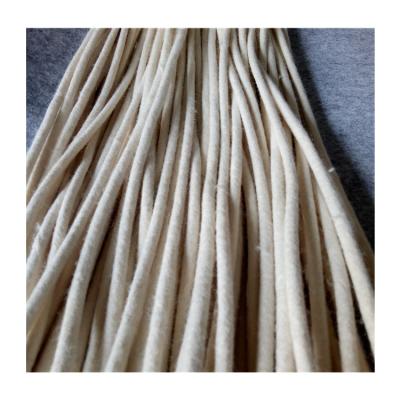 China Wool felt ropes for oil absorption custom made 6mm 8mm 10mm 100% wool felt ropes/ropes/strips/twine for oil absorption for sale