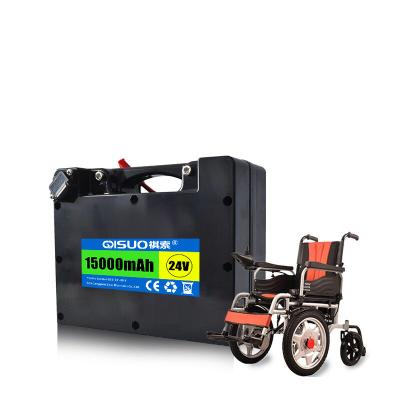 China Solar toys 24Volt wheelchair lithium Ion Battery 24V 15Ah lithium battery pack lithium battery storage 24V for sale