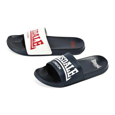 China Fashion Trend Large Size Customized Custom Made Logo Print Design Slide Slippers House Mens Slippers House For Men for sale