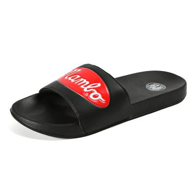 China Cheap Custom Slipper Fashion Trend Price Indoor Home Men's Slippers Logo Slides Flat Unisex Slides for sale