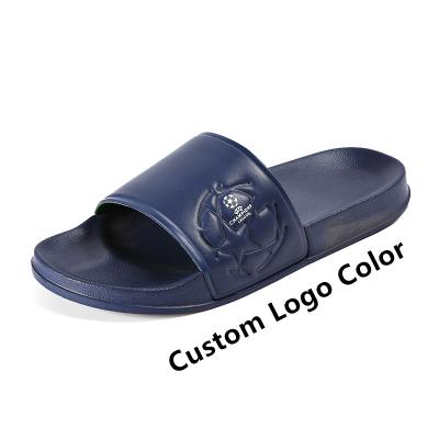 China Hot Selling Custom Large Size Men's Slippers Summer Fashion Trend Fashion Slippers Logo Unisex Home Slides Slippers for sale