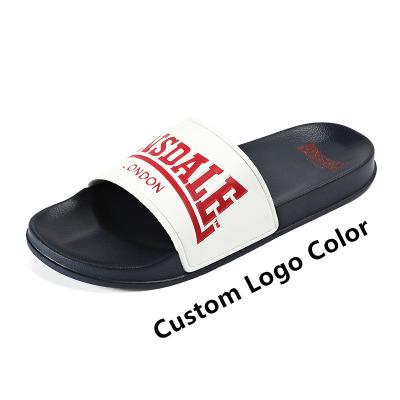 China Summer Fashion Men's Slippers Custom Logo Slides EVA Designer Men's Slippers Custom New Fashion Trend Style for sale