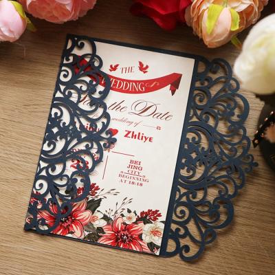 China Custom Personalized Happy Birthday Wedding Card Christmas Greeting Cards From China Manufacturer for sale