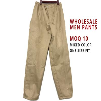 China Wholesale MOQ 10 Africa Polyester Men Trousers Pants Matching With Traditional Shirts Or Usual Wear for sale