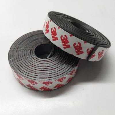 China Industrial Magnet Flexible Magnetic Tape With 3M Self Adhesive Premium for sale