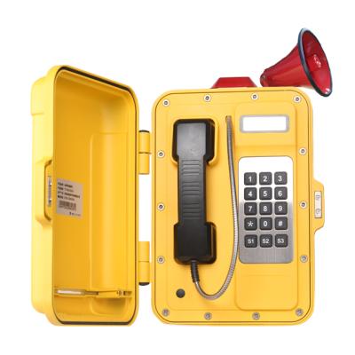 China Zinc-Aluminum Aloy Die-Casting Waterproof Shell High Way Road Side Emergency Phone With Loud Speaker, Tunnel Phone - YT-DLSG30/X for sale