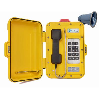 China Zinc-Aluminum Aloy Die-Casting Shell CE Certificated Approved Waterproof Emergency Phone With Loud Speaker, Tunnel Phone - YT-DLSG30/X for sale