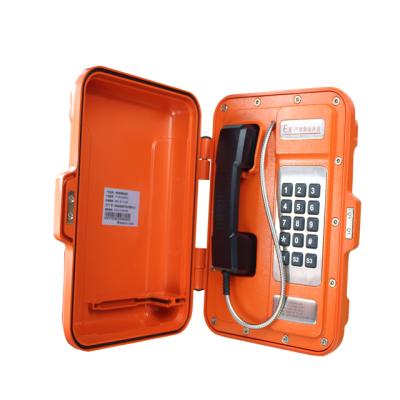 China Zinc-Aluminum Aloy Die Casting Shell High Quality Aluminum Alloy Moisture Resistant Industrial VoIP Hotline Telephone, Waterproof SIP Telephone - YT-DLSGEX10 for sale