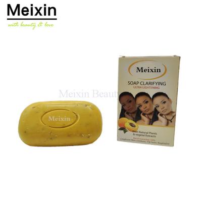 China Cheap Whitening Base Cleansing Meixin Organic Soap Bar Kojic Honey Papaya Soap Acid for sale