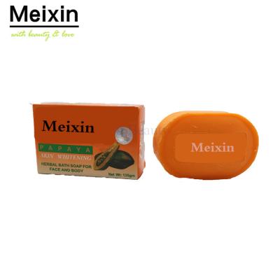 China Wholesale Organic Meixin Skin Care Bath Soaps Idol Likas Papaya Base Cleansing Soap for sale