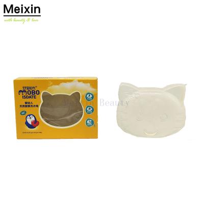 China Wholesale Meixin Basic Cleansing Organic Glycerin Bathing Soap Bar For Baby Goat Milk Soap for sale