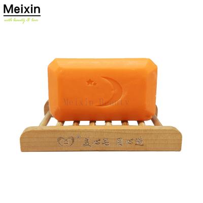 China Basic Cleaning Meixin Customized Organic Papaya Toilet Kids Soap OEM Baby Soap for sale