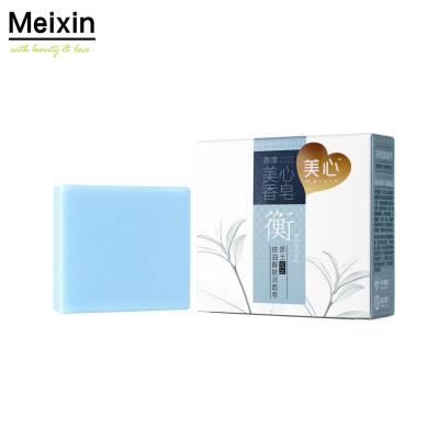 China Meixin Beauty Organic Skin Soap Base Natural Whitening Cleansing Men Soap For Face for sale