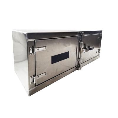 China Double Door Design Aluminum Single Lid Crossover Tool Box for sale