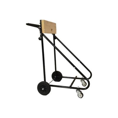 China Durable Folding Cart Marine Engine Display Stand Outboard Motor Equipment for sale