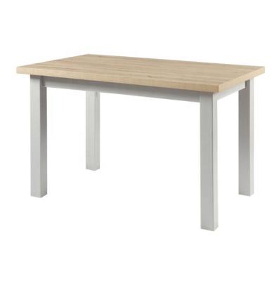 China Modern Bette Home Modern Simple Living Room Furniture Natural Woodcolor Grey Dining Table for sale