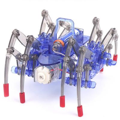 China DIY TOY Low price assembly toy kit DIY erlectric spider robot for sale