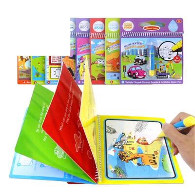 China Magic Pen Drawing Toys 8 Styles Water Drawing Book Magic Coloring Doodle And Magic Pen Drawing Toys First Education For Kids Birthday Gift for sale