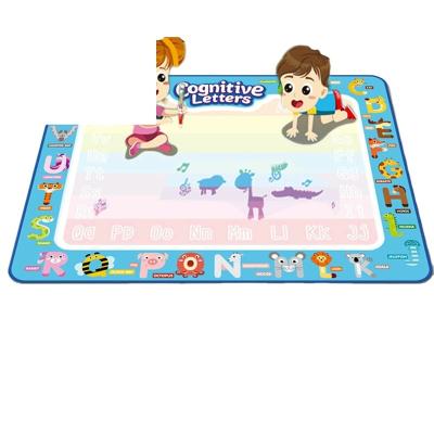 China Zigotech Wholesale Modern Kids Boys Girls Color Write Toy Painting Aqua Magic Drawing Board Water Doodle Mat for sale