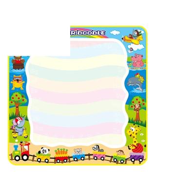 China Water Writing Mat Water Doodle Water Painting Board Magic DIY Drawing Board Toys For Children 100X100cm for sale