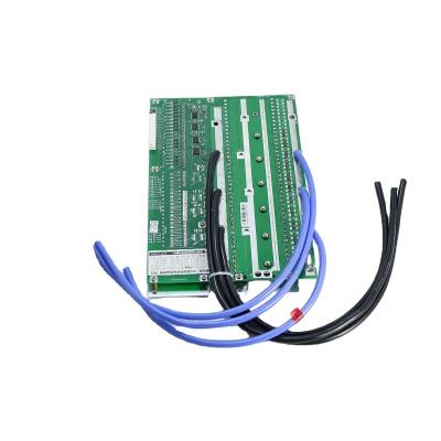 China Electronics device 16S 48V lifepo4 battery BMS 150A pcb temperature control with balanced lamp for lifepo4 bms ISO9001certified for sale