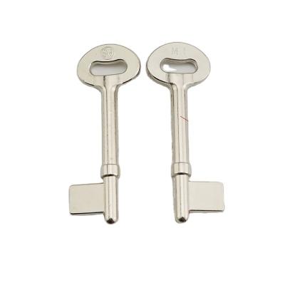 China Zinc Alloy Zinc Alloy Good Quality Normal Door Key Key Blank for sale