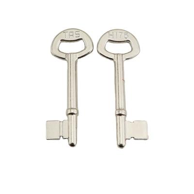 China Zinc Alloy Zinc Alloy Good Quality Normal Door Key Key Blank for sale